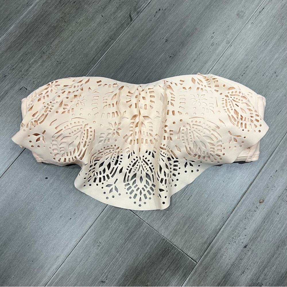 Xhilaration Blush Pink Padded Bikiniā Top, Removable straps